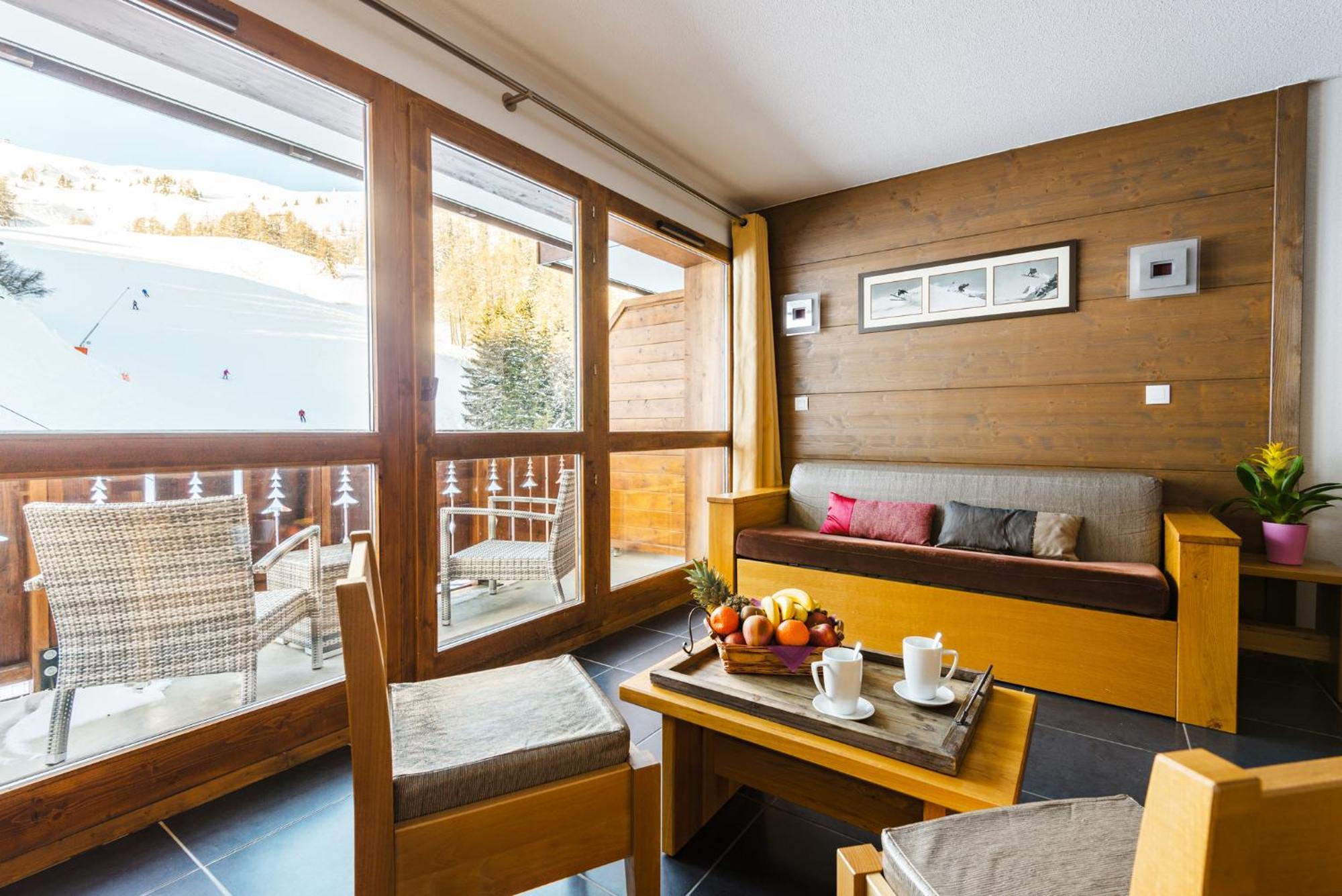 Travelski Home Premium - Residence Les Chalets D'Edelweiss Ла План Екстериор снимка